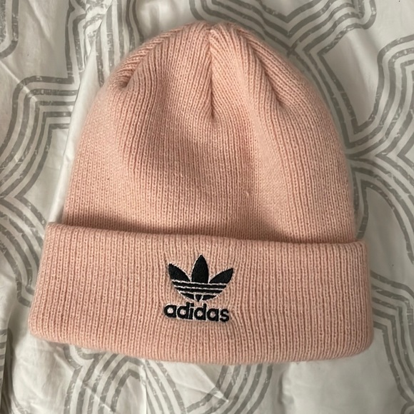 Light Pink Adidas Beanie | Poshmark